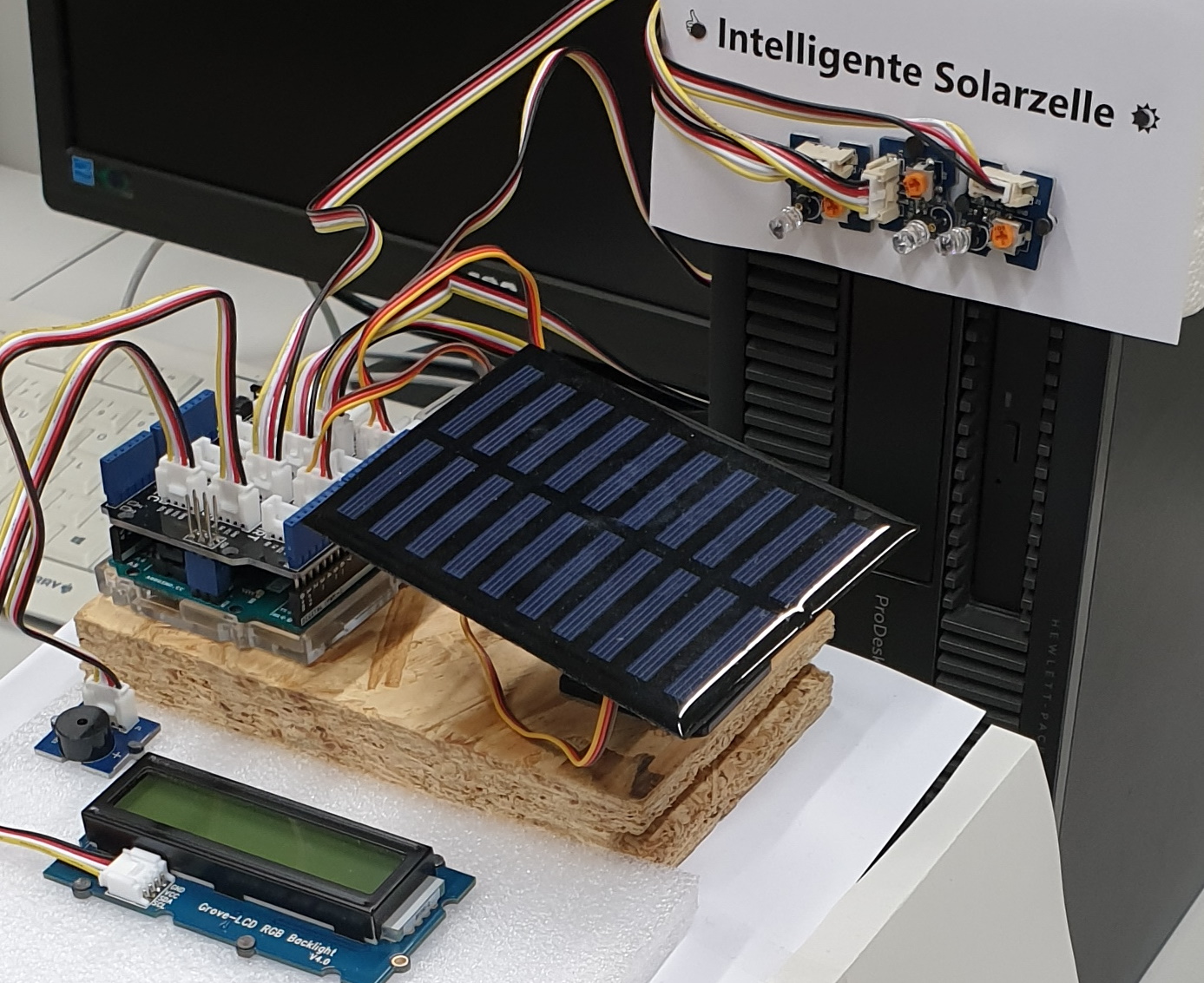 Intelligente Solarzelle