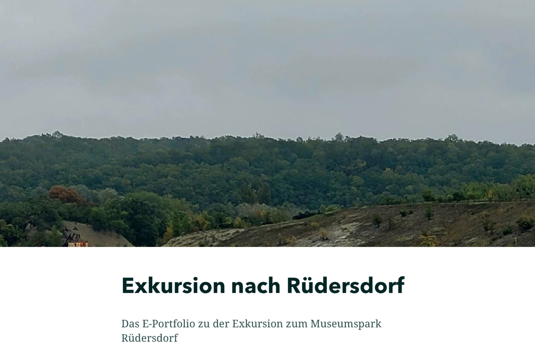 Geo Exkursion Ruedersdorf