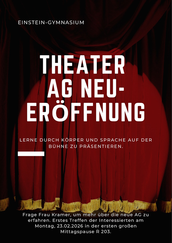 Theater AG Werbung