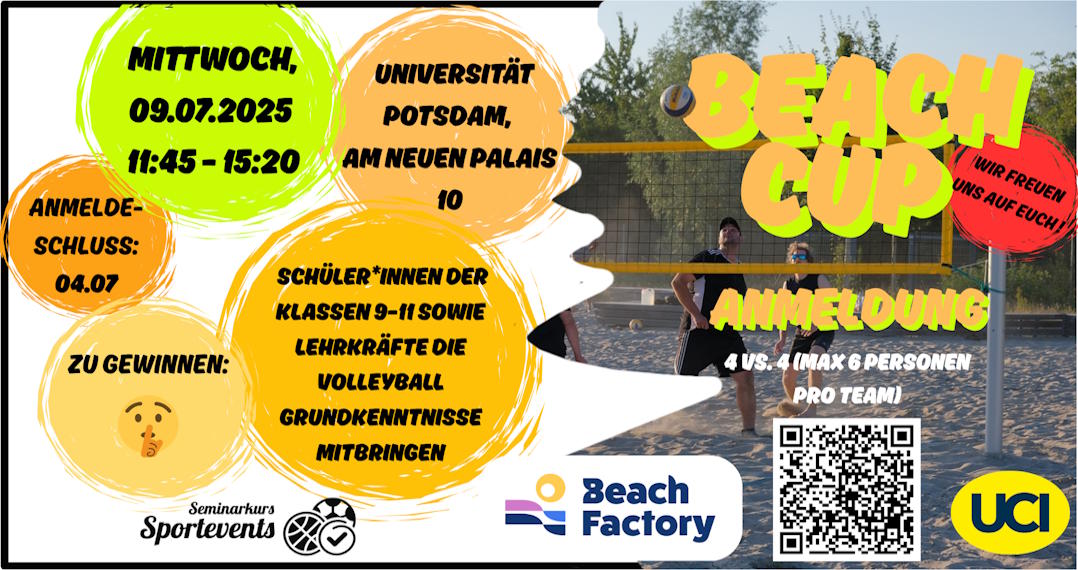 Beachcup Poster Querformat mini
