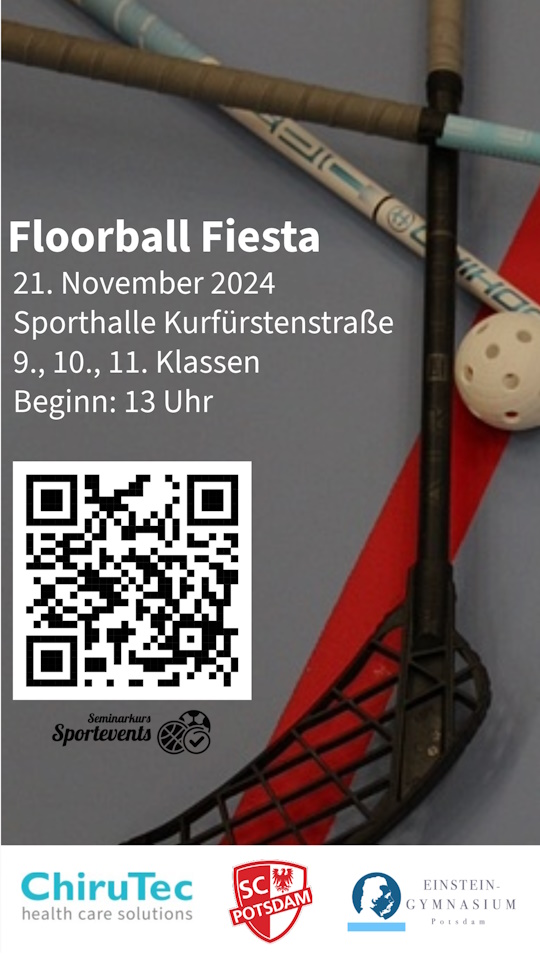 Plakat Floorball Fiesta mini